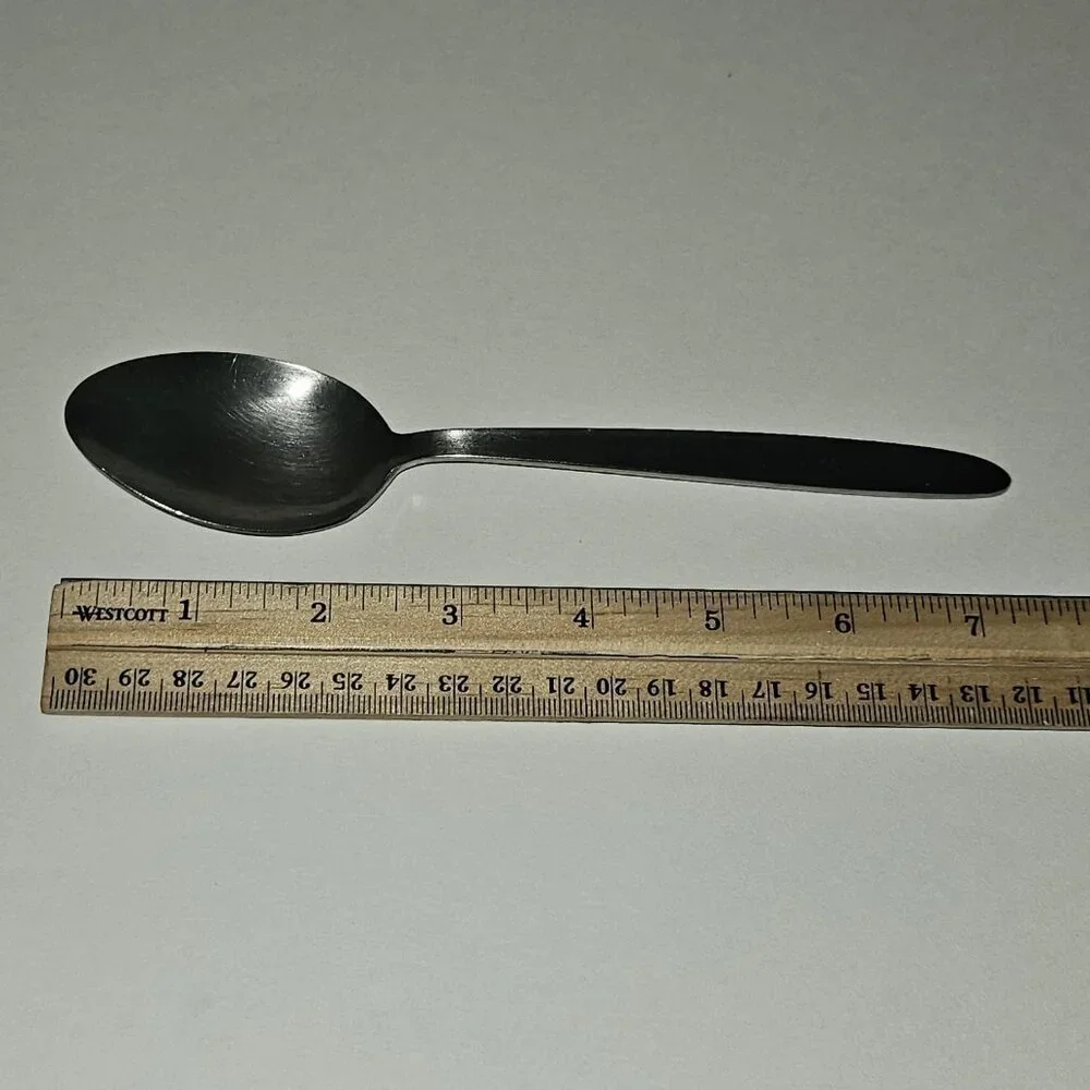2 Stainless Steel Dessert ? Spoons Mixed Lot 7.25